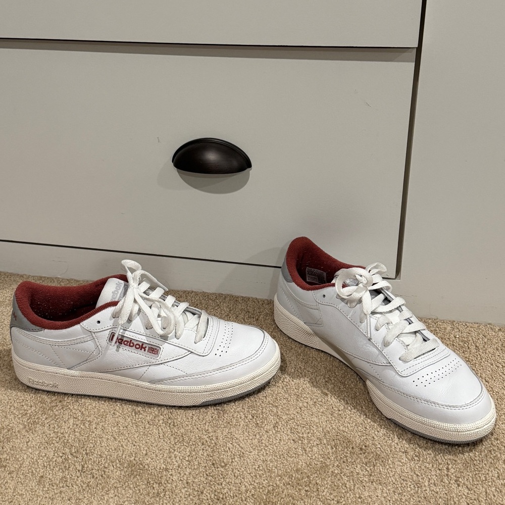 Reebok Club C 85 women sneakers, size 8